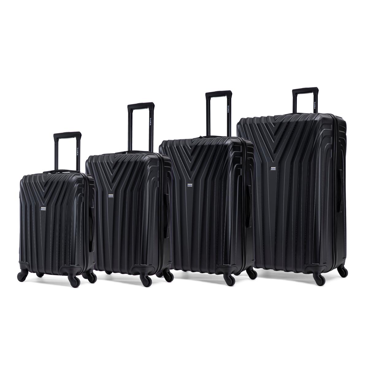 InUSA Vasty Lightweight Hardside Spinner 4 Piece Luggage Set | HSN