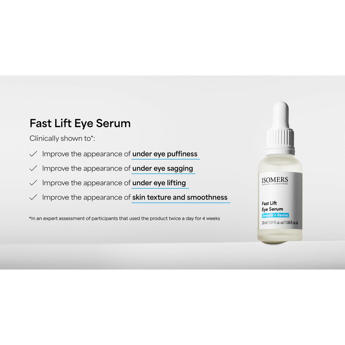 isomers glutathione antioxidant serum Isomers Skincare Multi-Corrective Fast Acting Eye Serum