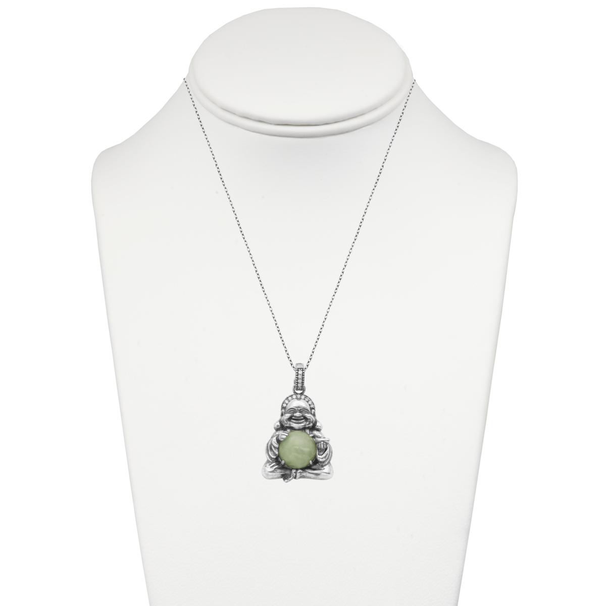 Jade buddha hot sale necklace jcpenney