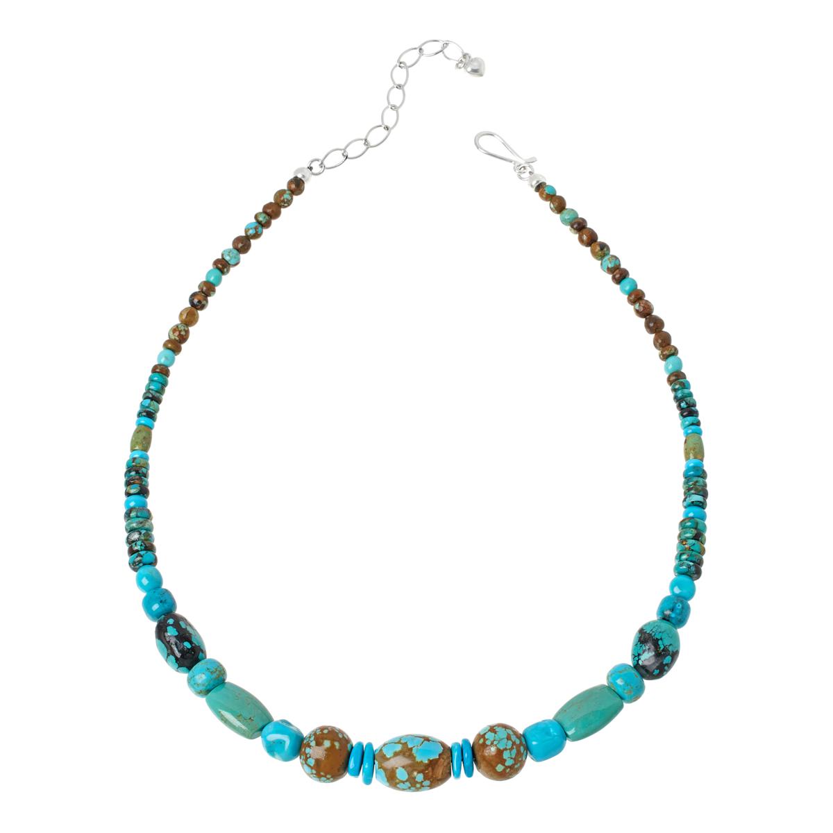 Jay outlets King Turquoise Bead Necklace