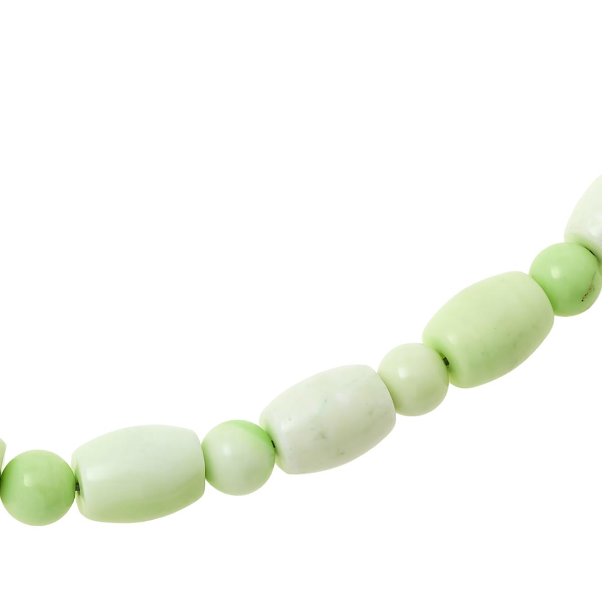 Green king stone on sale beads