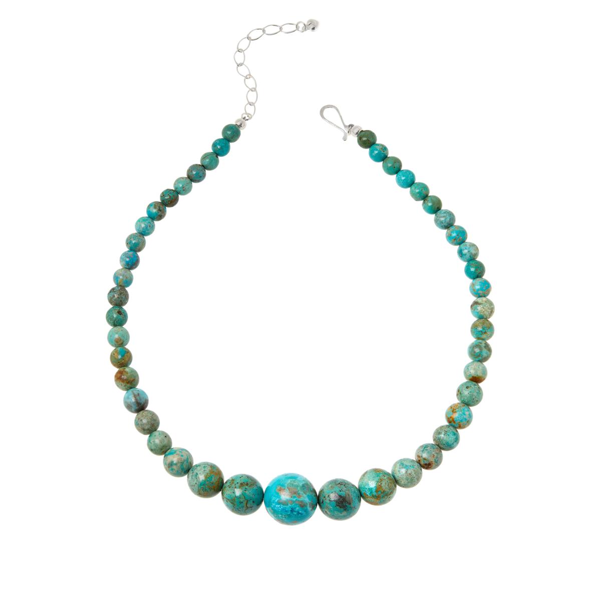 Jay King Yangtze Copper Feldspar Graduated Bead Necklace