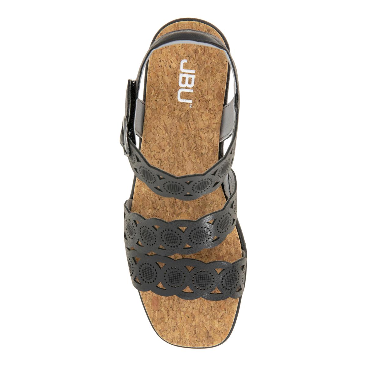 靴 Ameri CLEAR TUBE CORK SANDAL Cork High Heel Sandals - Vinyl Sandals - Slide On Sandals
