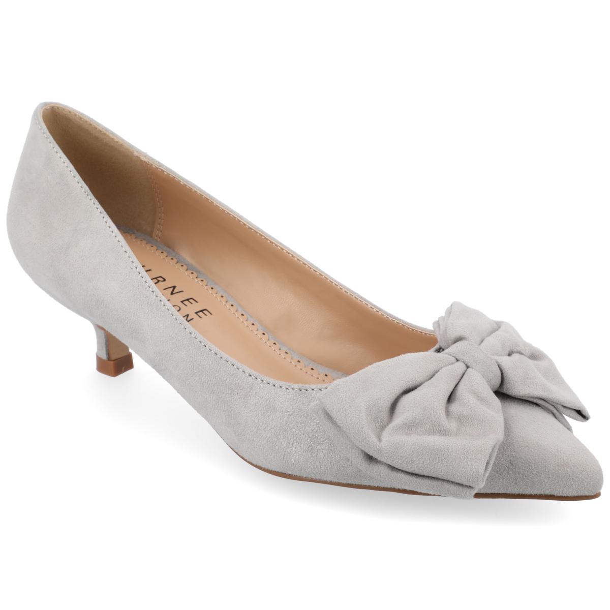 Journee Collection Womens Orana Wide Width Kitten Heel - 22894352 | HSN