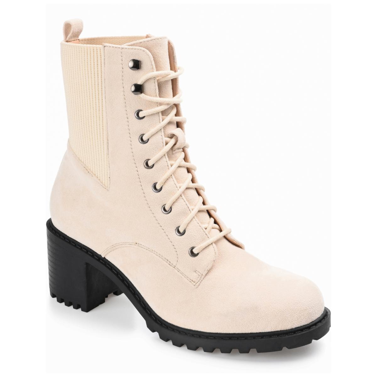 Journee lace cheap up boots