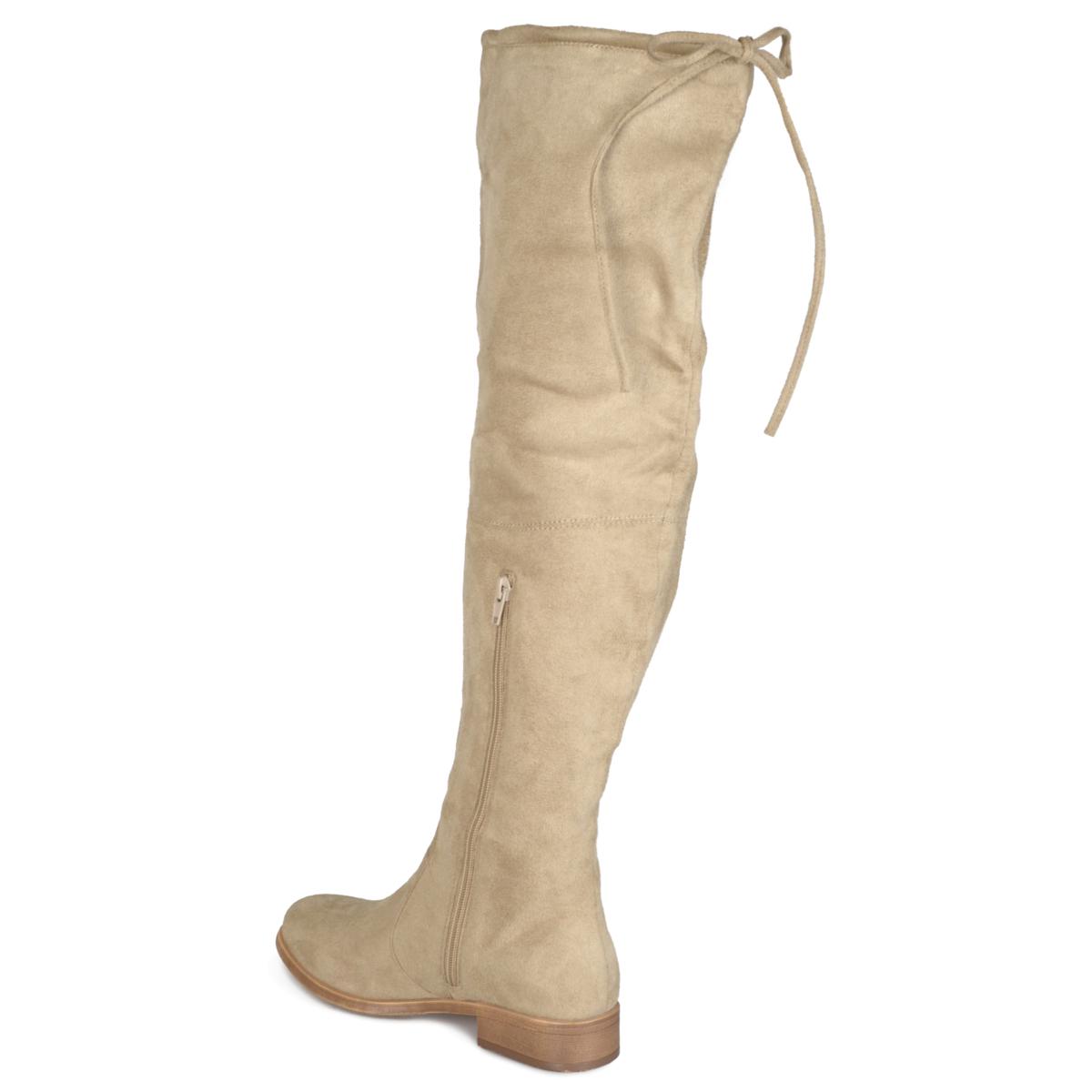 Journee collection mount wide calf over on sale the knee boot