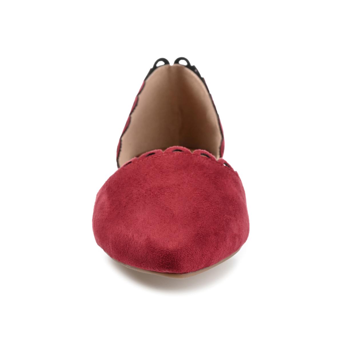 Red ballet clearance flats wide width