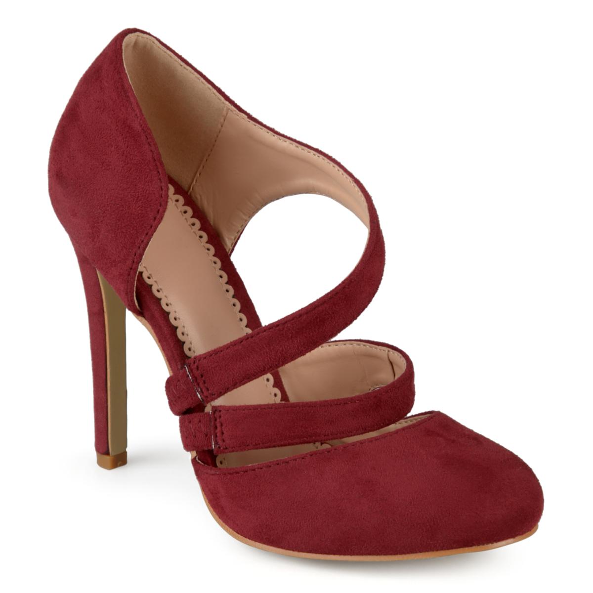 Diverse Style Crossover Ankle Strap Heel