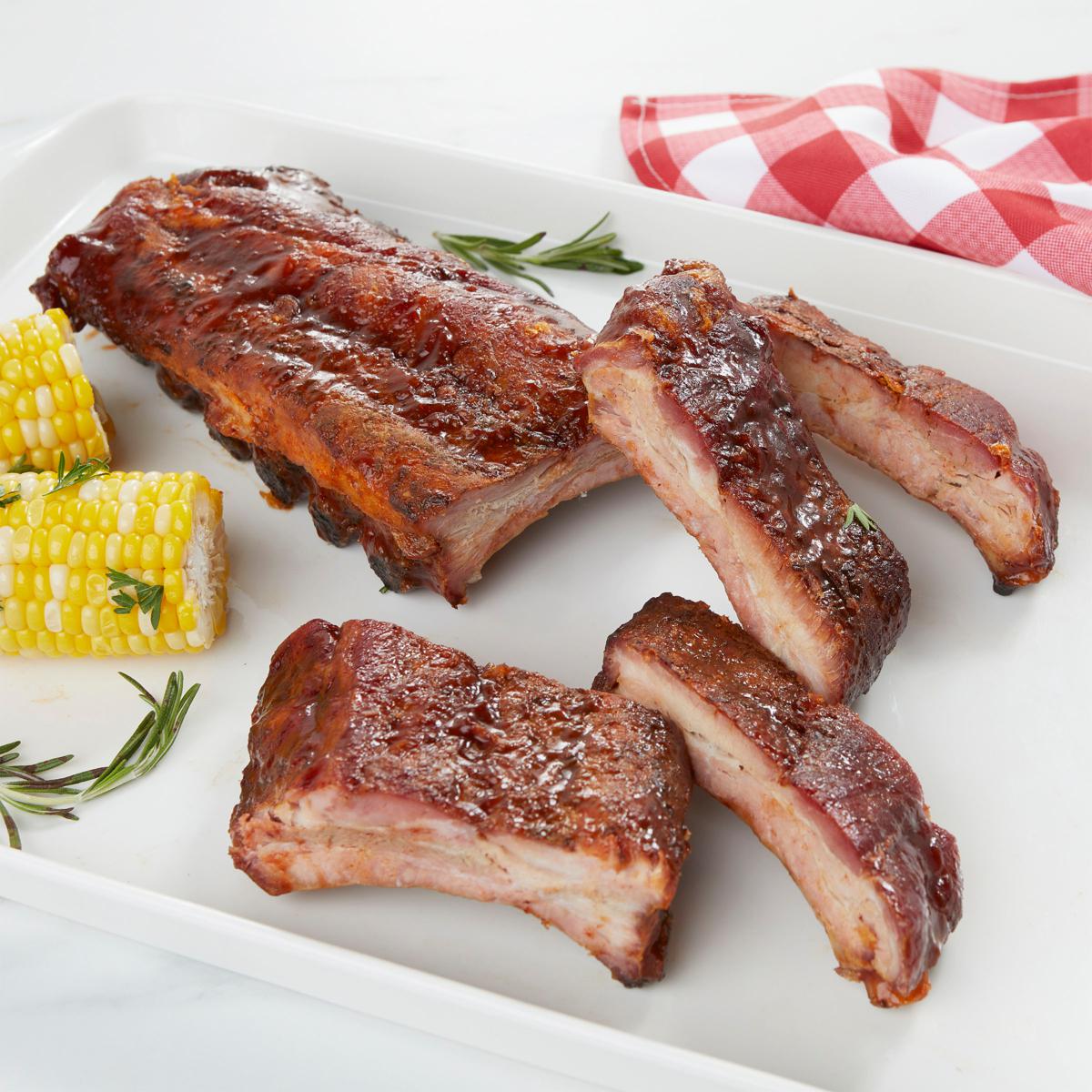 KG s BBQ 3pk 2lb. Baby Back Ribs Competition Style HSN