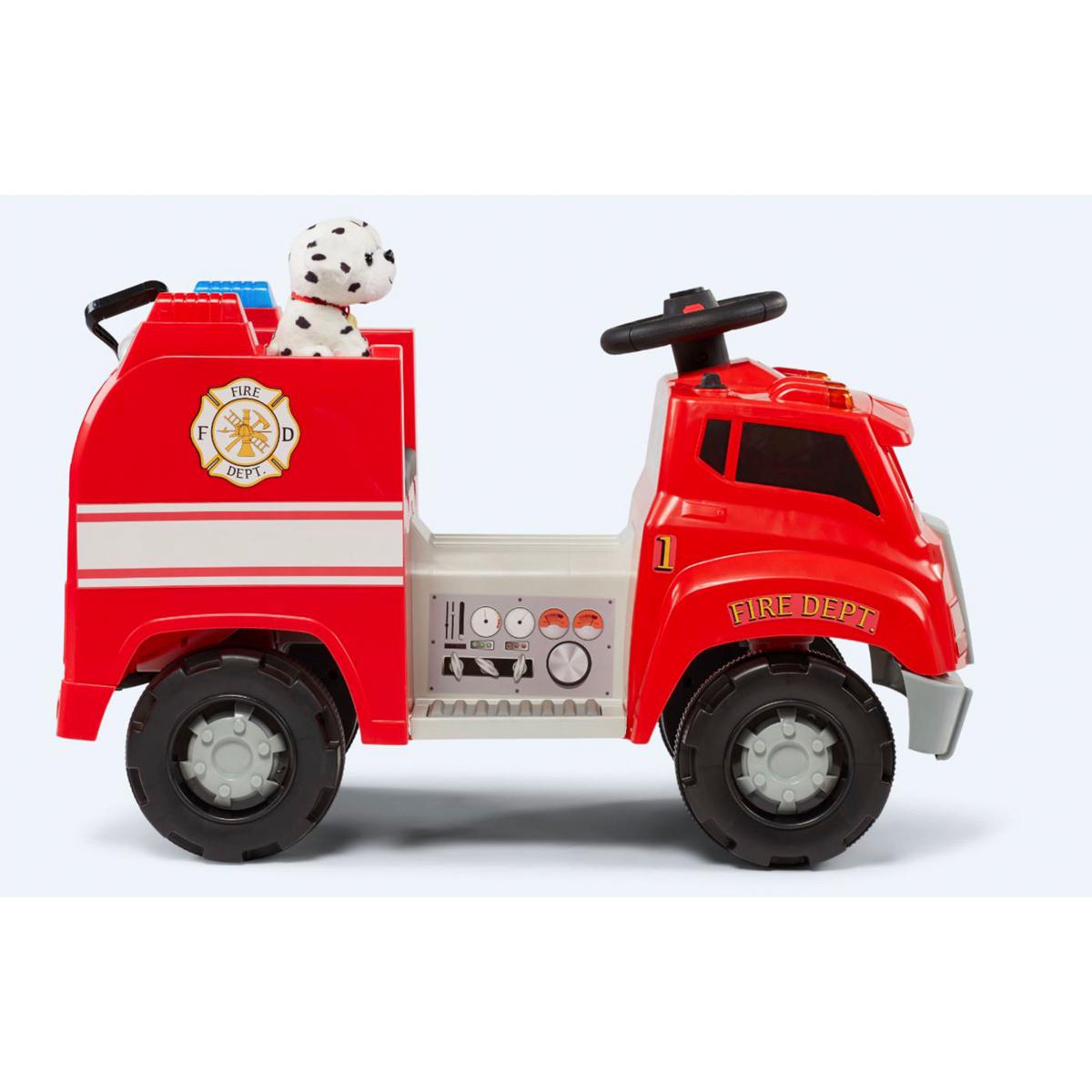 Paw patrol fire truck ride on best sale 6v