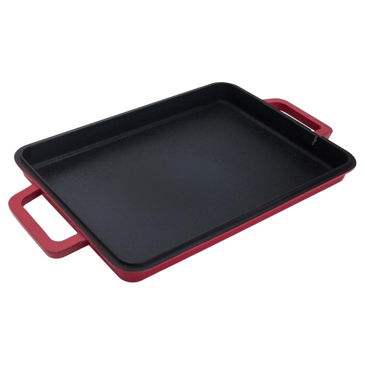 Kitchen HQ Diamond Infused Ceramic Nonstick Dual Roaster with