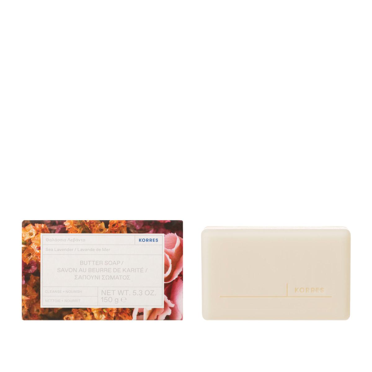 Korres Hydrating Butter Bar Soap Sea Lavender 20482990 HSN