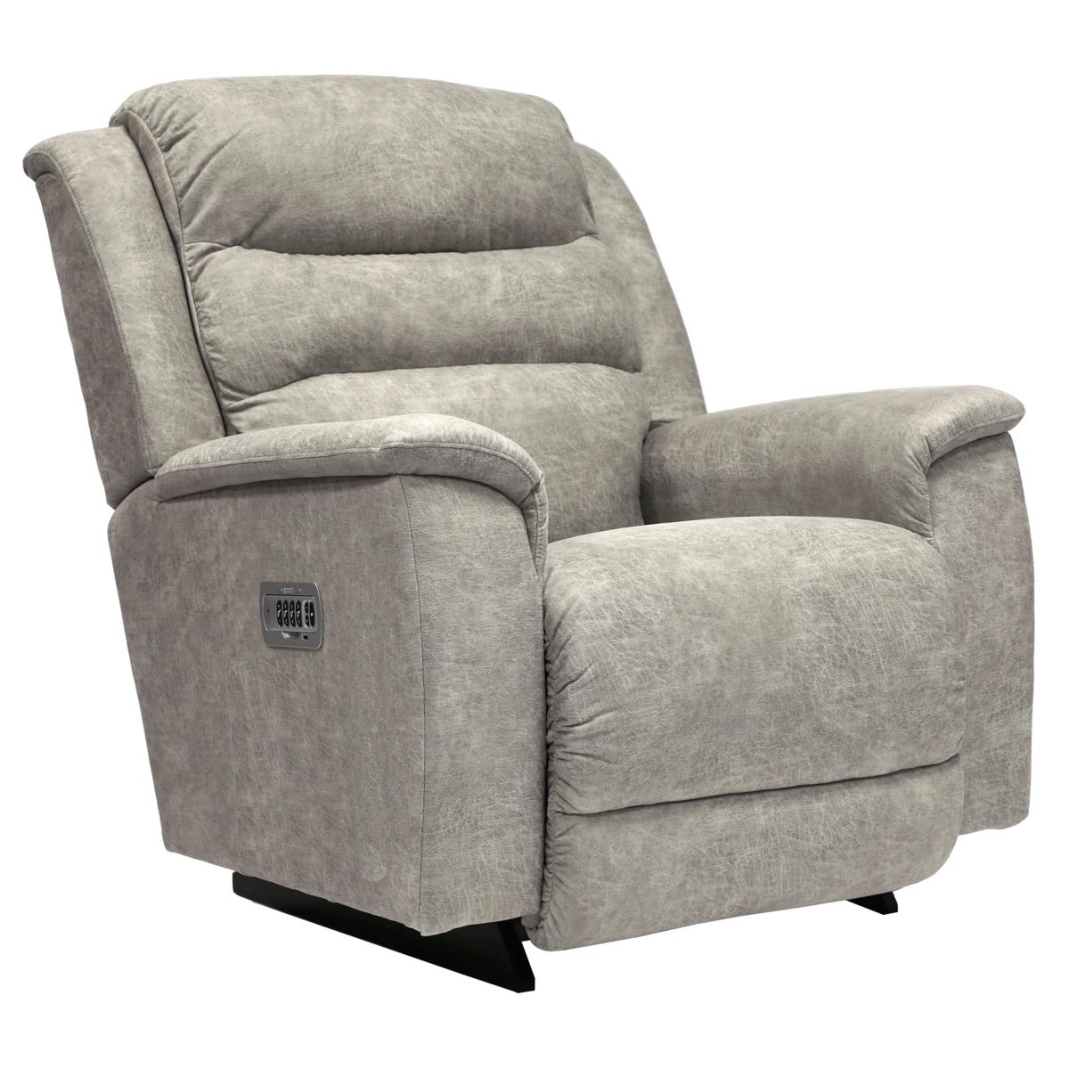 La Z Boy Redwood Plus Power Rocker Recliner Headrest Lumbar