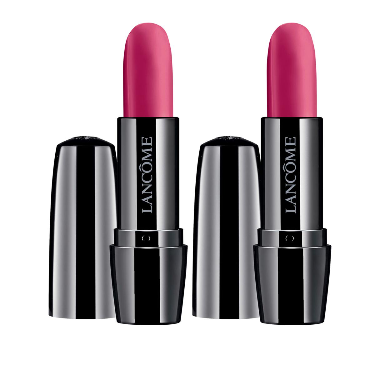 lancome hot pink lipstick