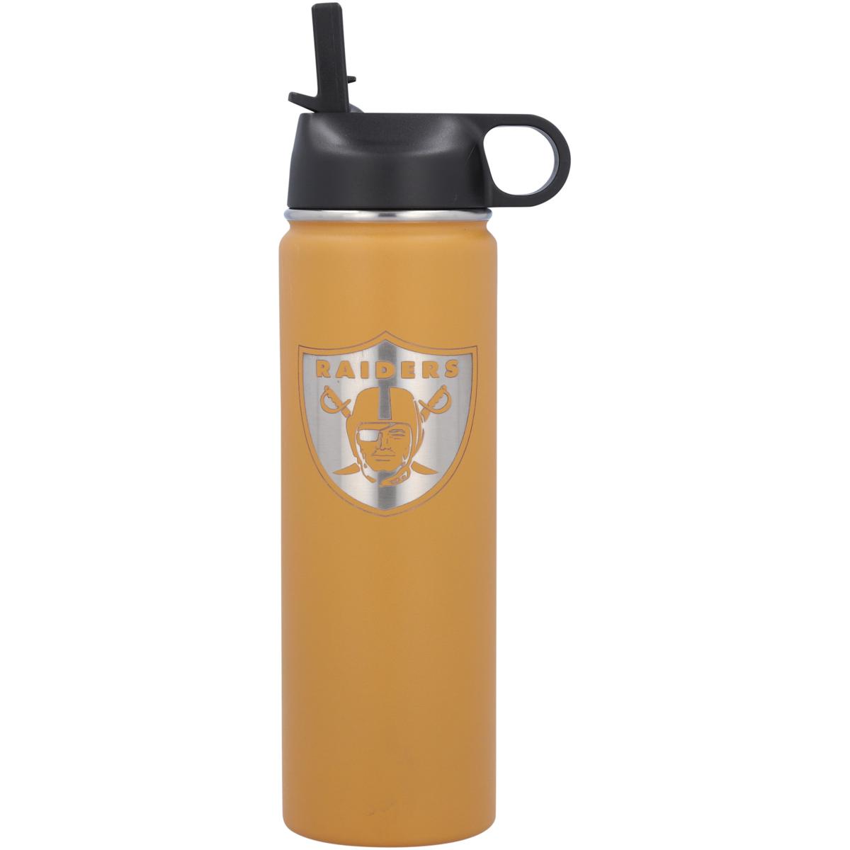 Official NFL Las Vegas Raiders Insulated Bottle - White | Ice Shaker