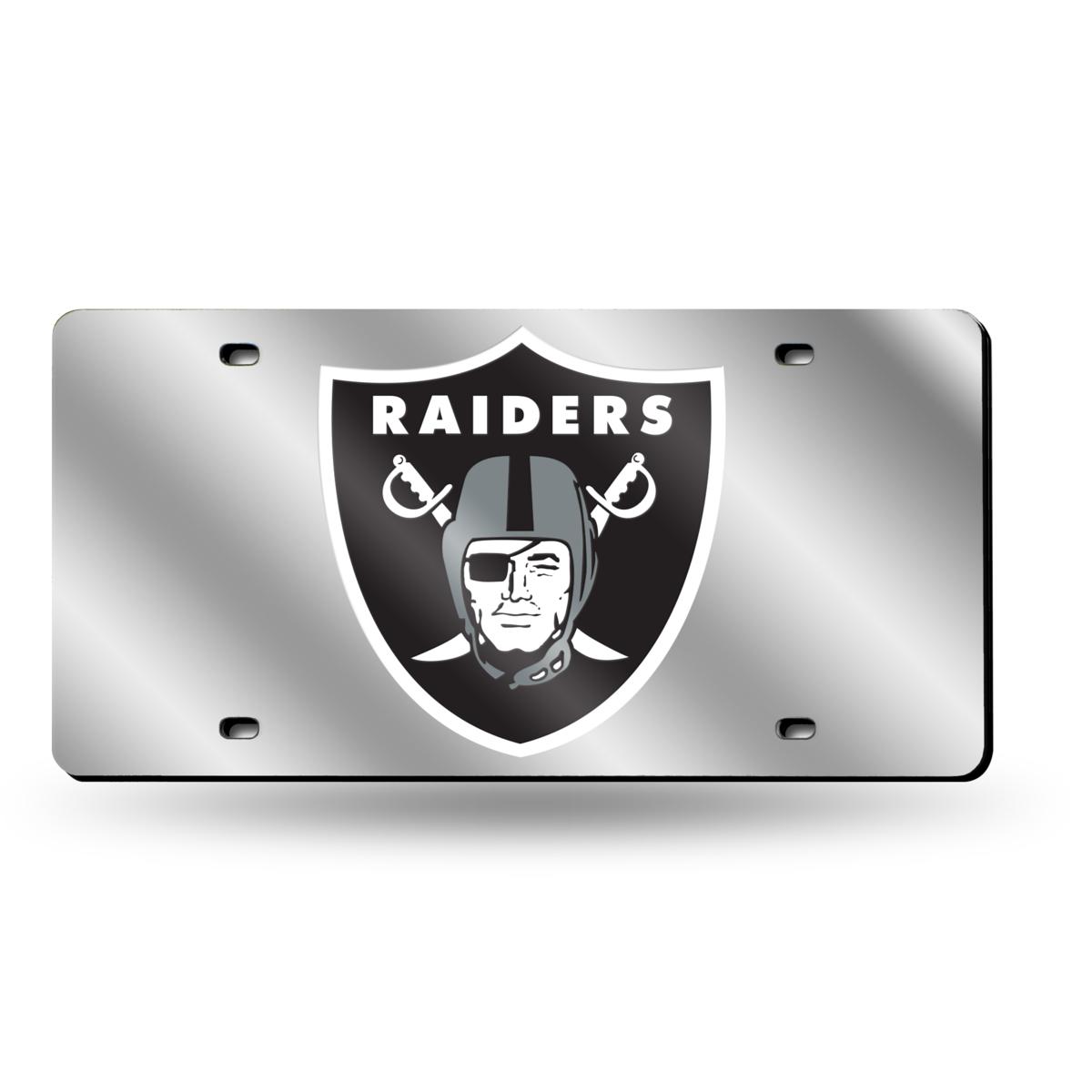 Las Vegas Raiders License Plate Officially Licensed NFL Merchandise