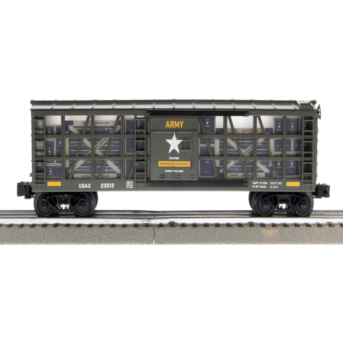 Lionel 2223010 - Army Freight LionChief Set w/ Bluetooth - O Scale -  Midwest Model Railroad