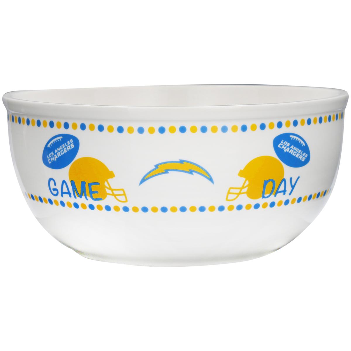 Los Angeles Chargers Large Game Day Bowl