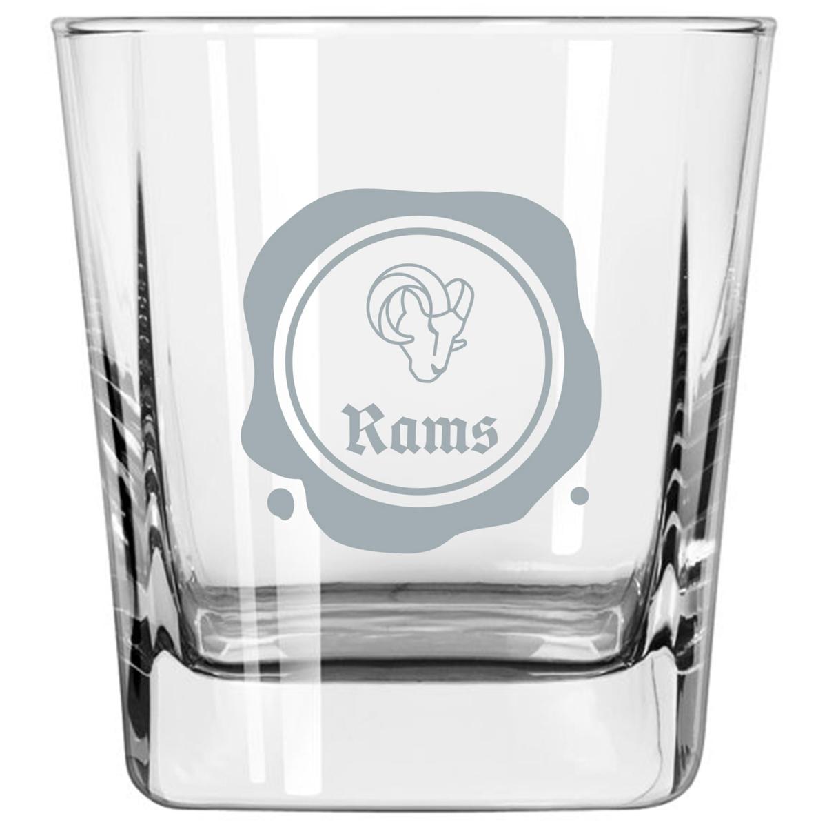 Los Angeles Rams 16oz. Team Wordmark Game Day Pint Glass