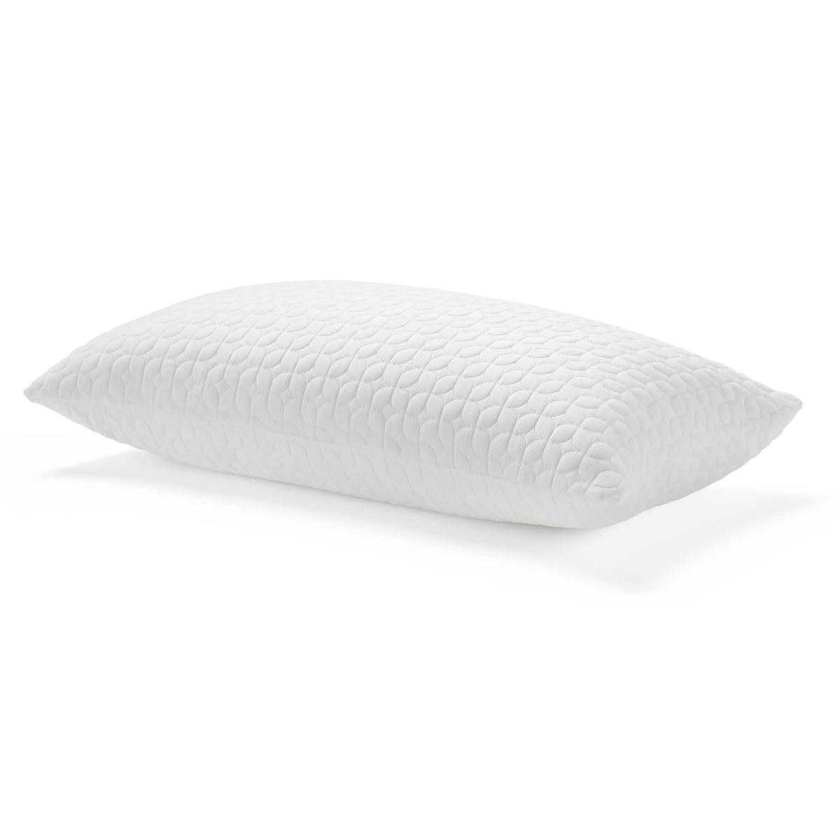 Lucid Comfort Collection Fiber and Shredded Foam Pillow with