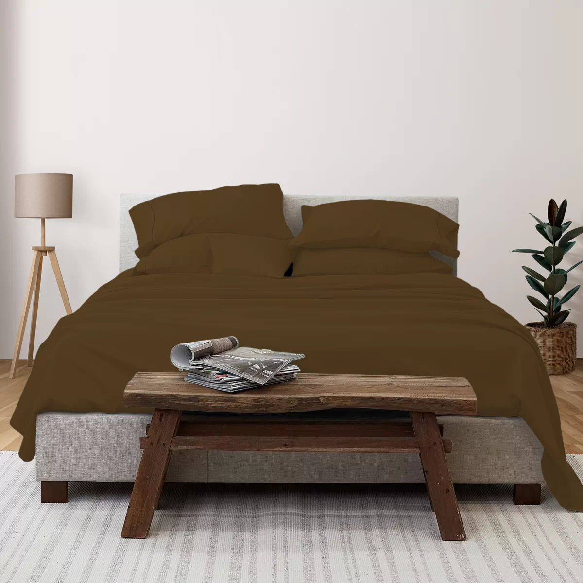 Luxury Home Ultra Soft 6-Piece Microfiber Sheet Set - Cal King - 20787902 | HSN