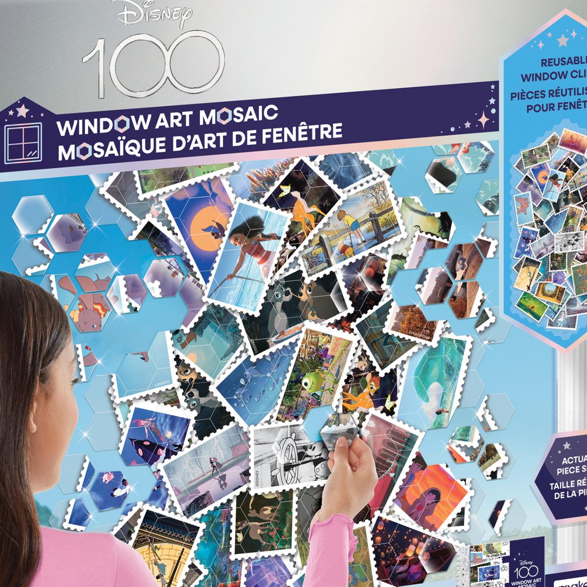 Make It Real Disney: Window Art Mosaic - Disney 100 - 23301726 | HSN