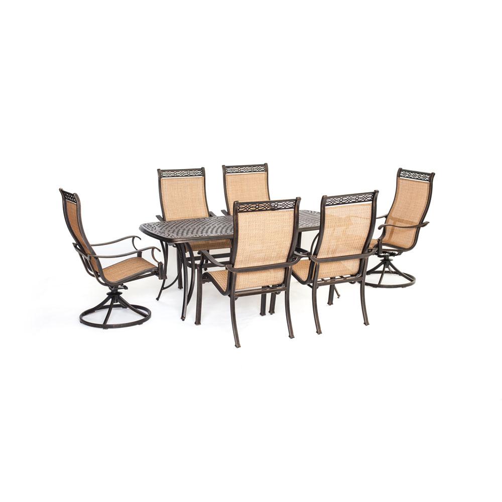 hanover manor 7 piece dining set