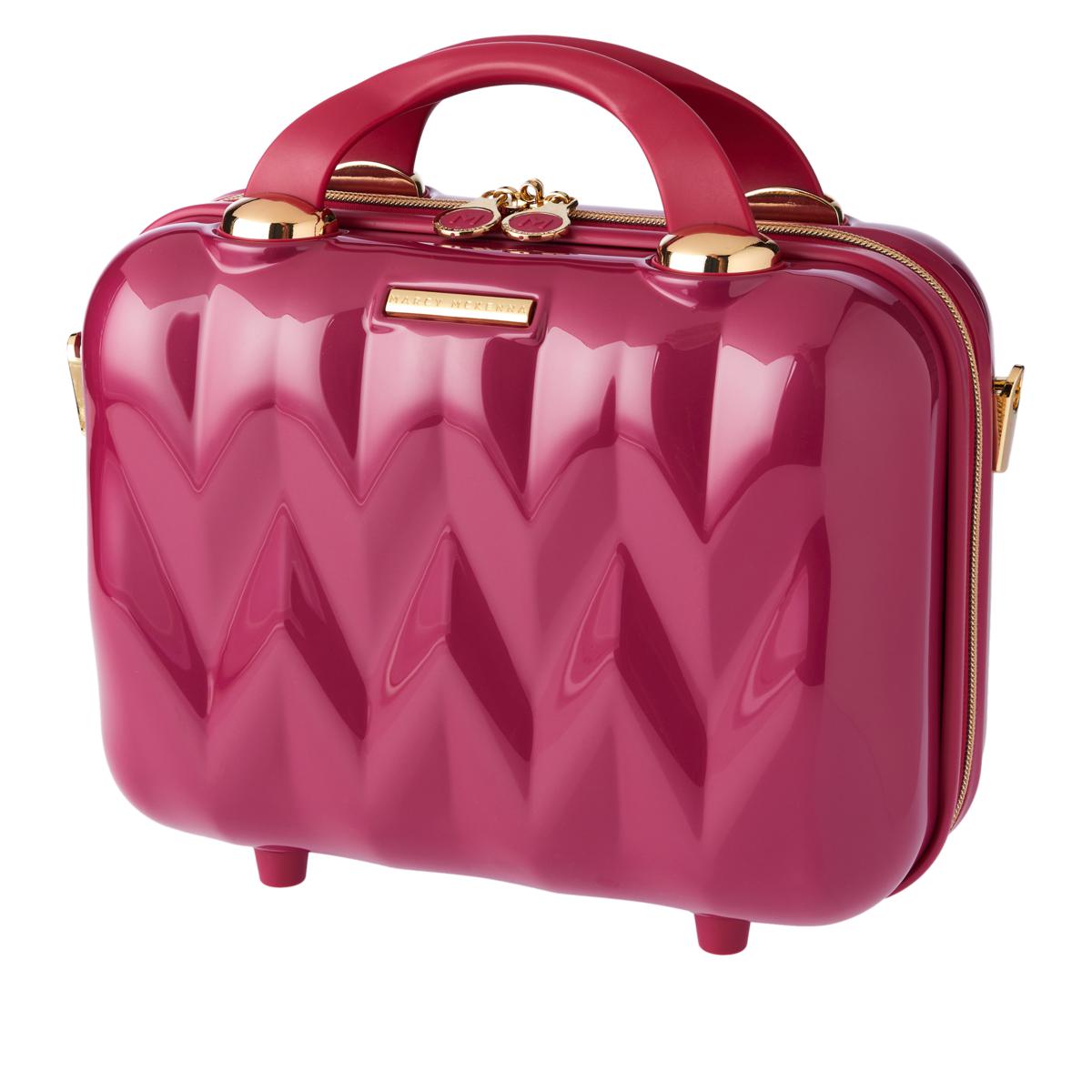 Large Vanity Case - Garnet Pink