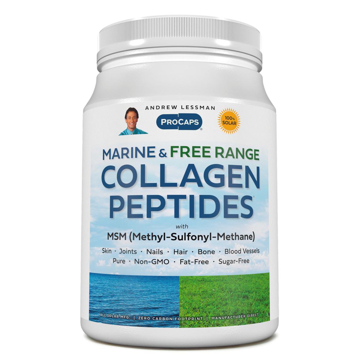 Andrew Lessman Marine and Free Range Collagen Peptides with MSM