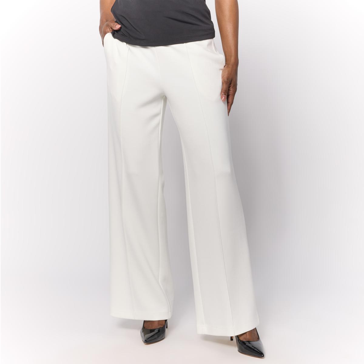 Mark & James by Badgley Mischka Wide Leg Pin Tuck Pant | HSN Mark & James by Badgley Mischka Wide Leg Pin Tuck Pant | HSN