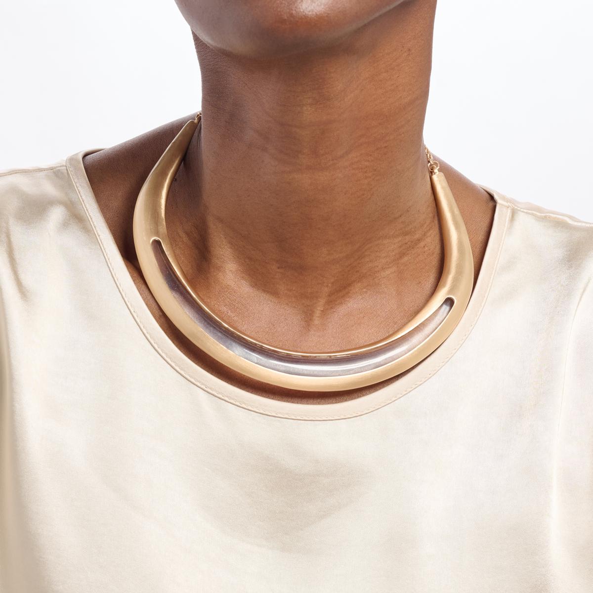 Marla Wynne Structural Collar Necklace | HSN