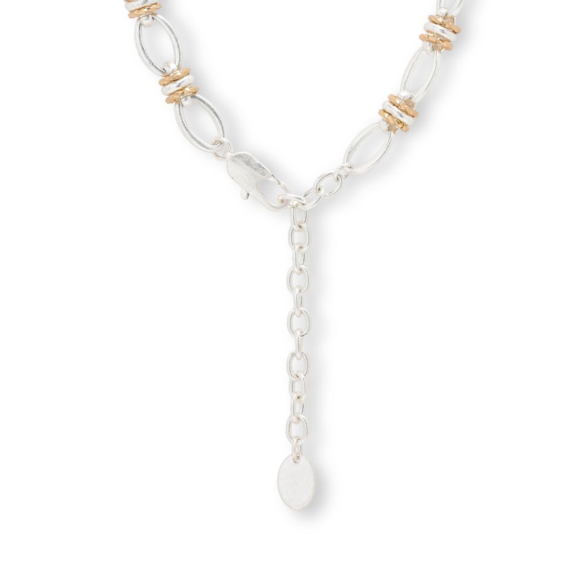 MarlaWynne Two-Tone Cable Chain 24