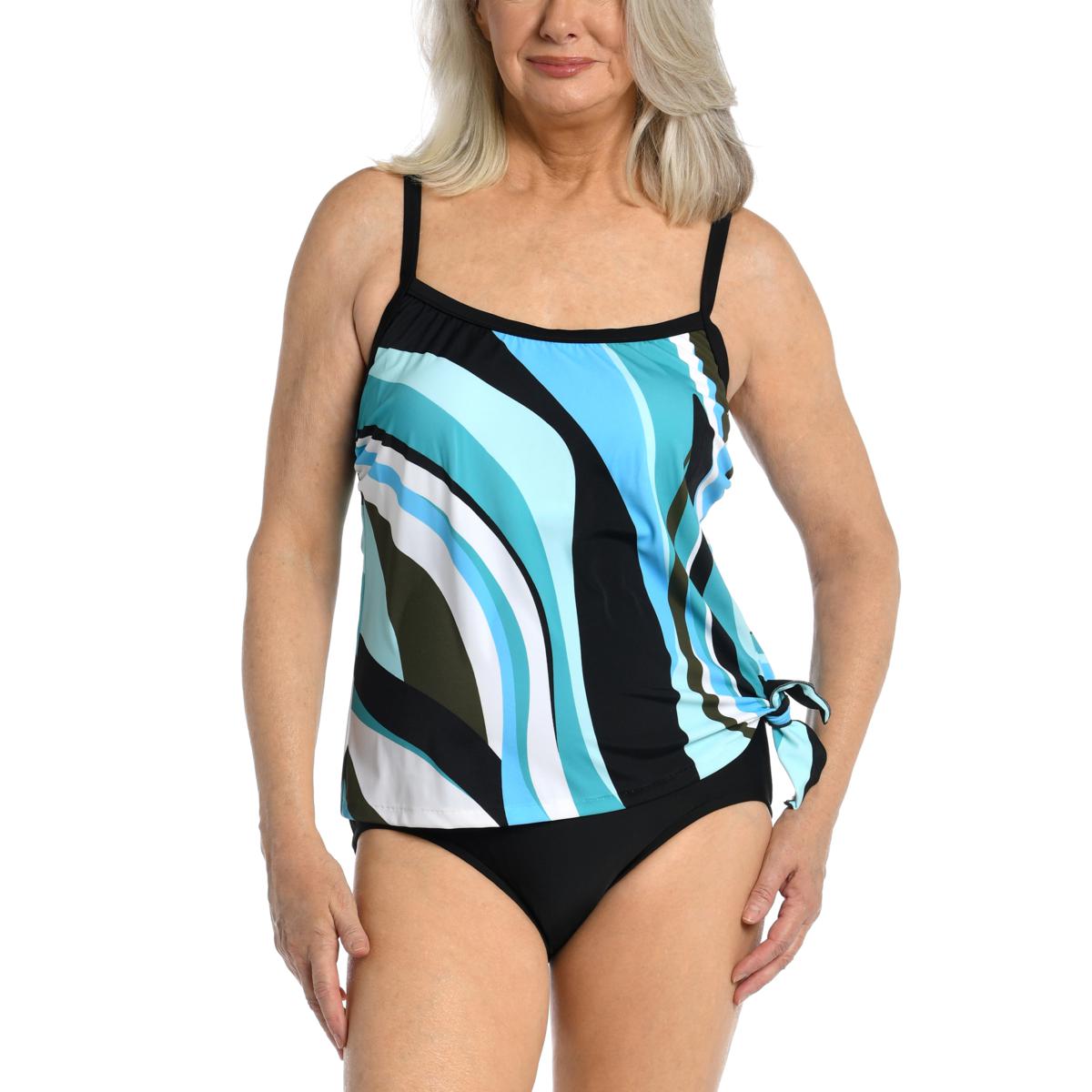 mock tankini swimsuits