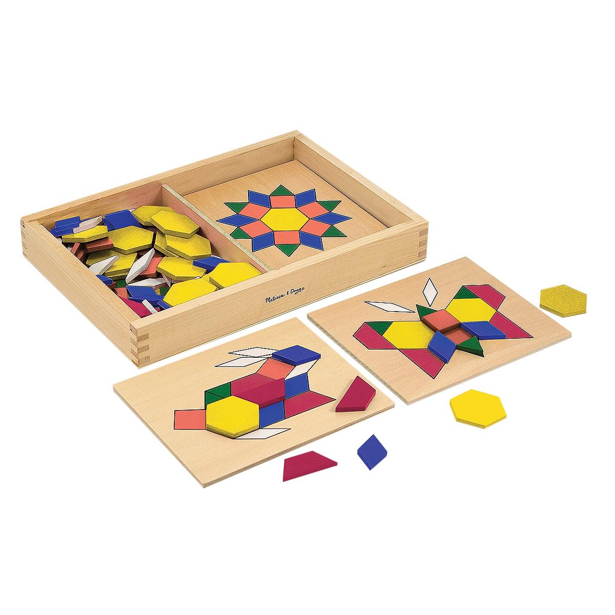 Melissa & Doug Pattern Blocks & Boards