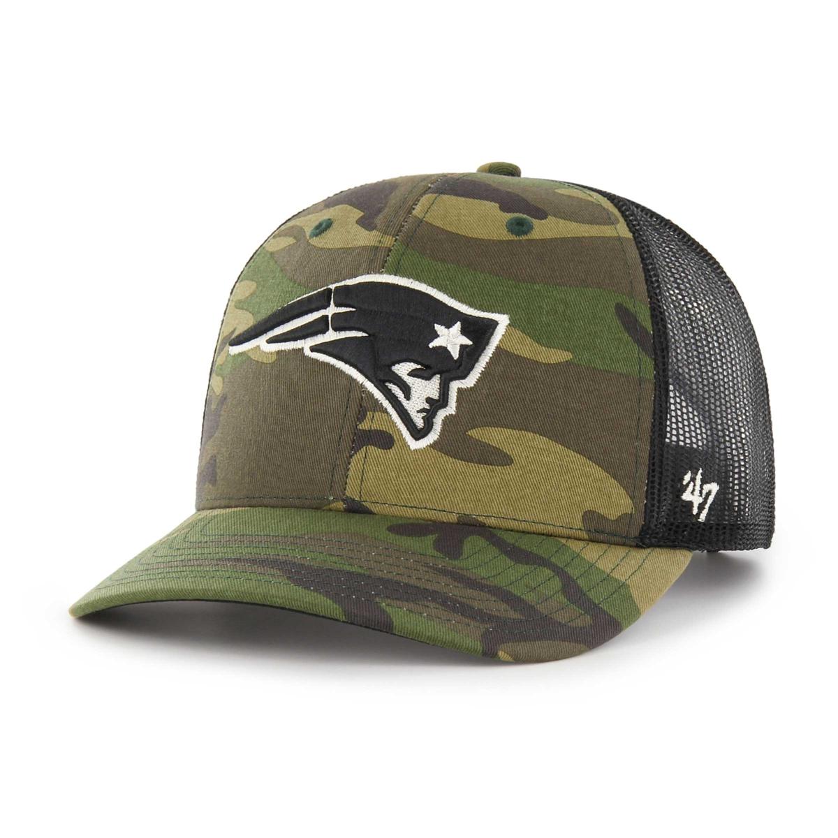 Men's '47 Camo New Orleans Saints Branson Clean Up Trucker Hat