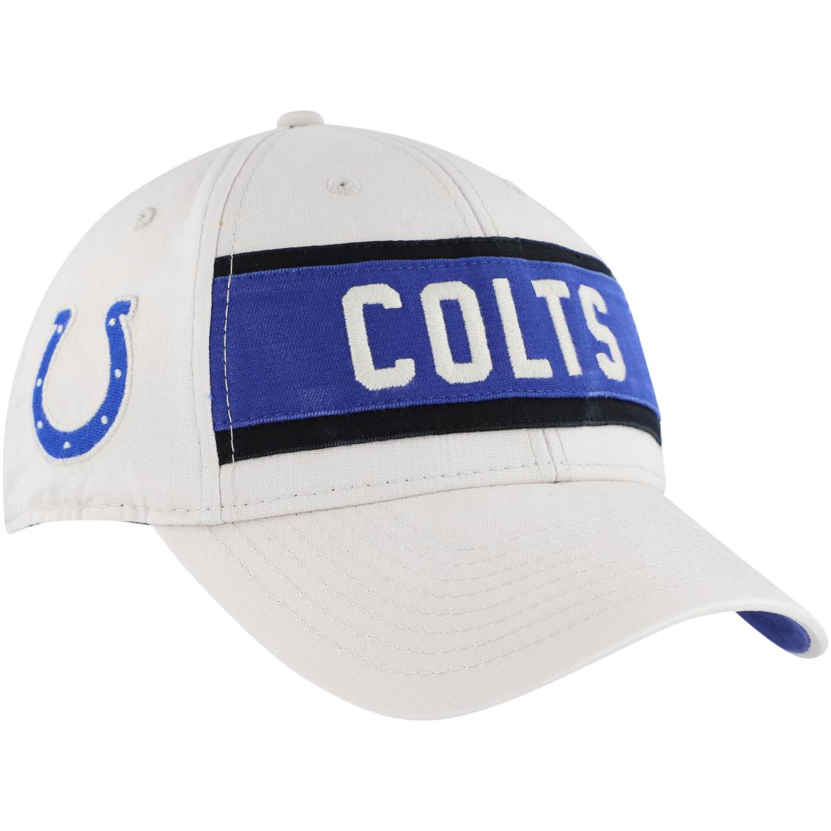 Men's '47 White Indianapolis Colts Clean Up Adjustable Hat