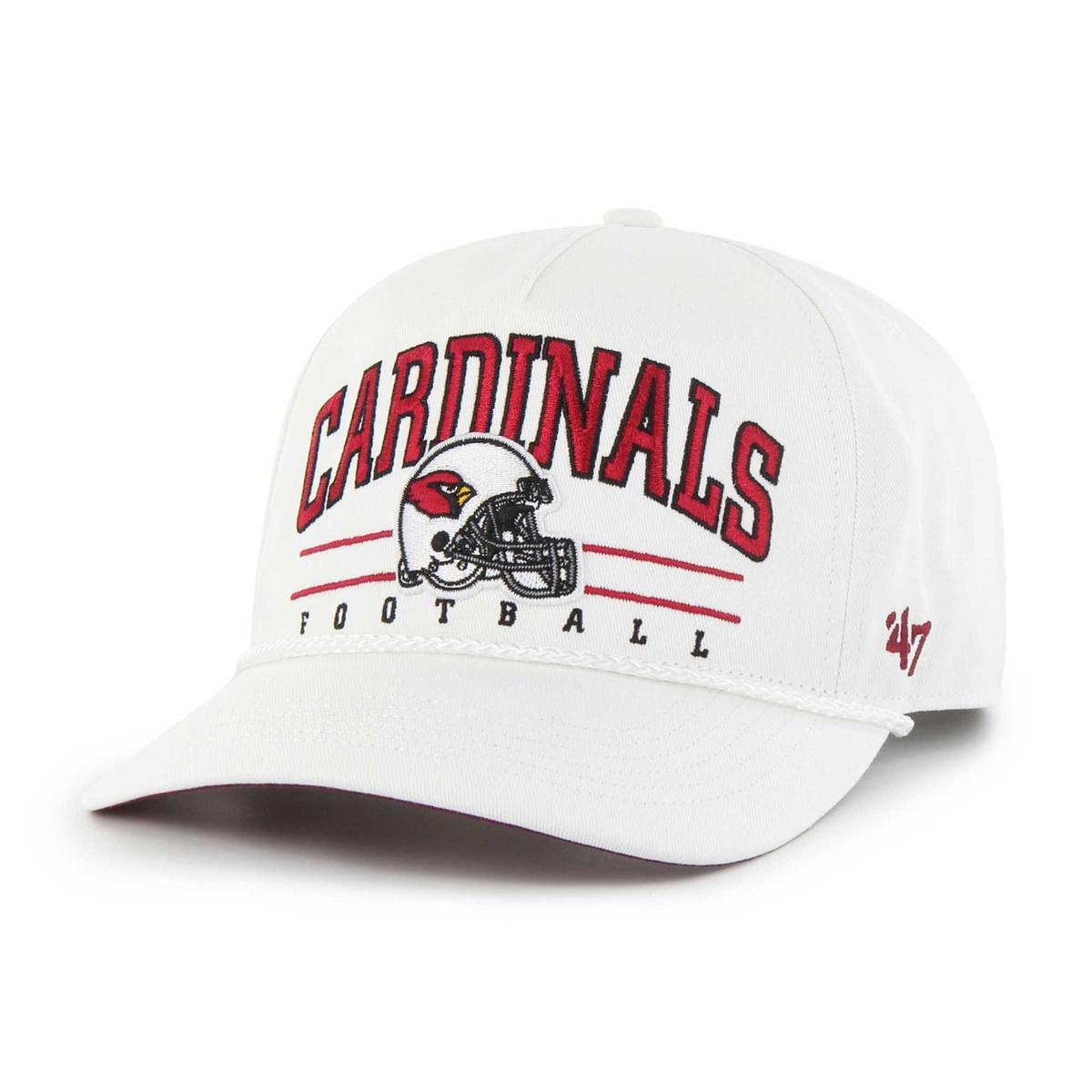 Men's '47 Cream Arizona Cardinals Crossroad MVP Adjustable Hat