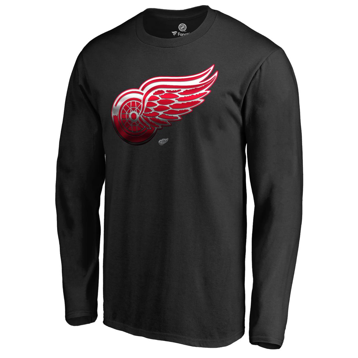 Black red hot sale wings shirt