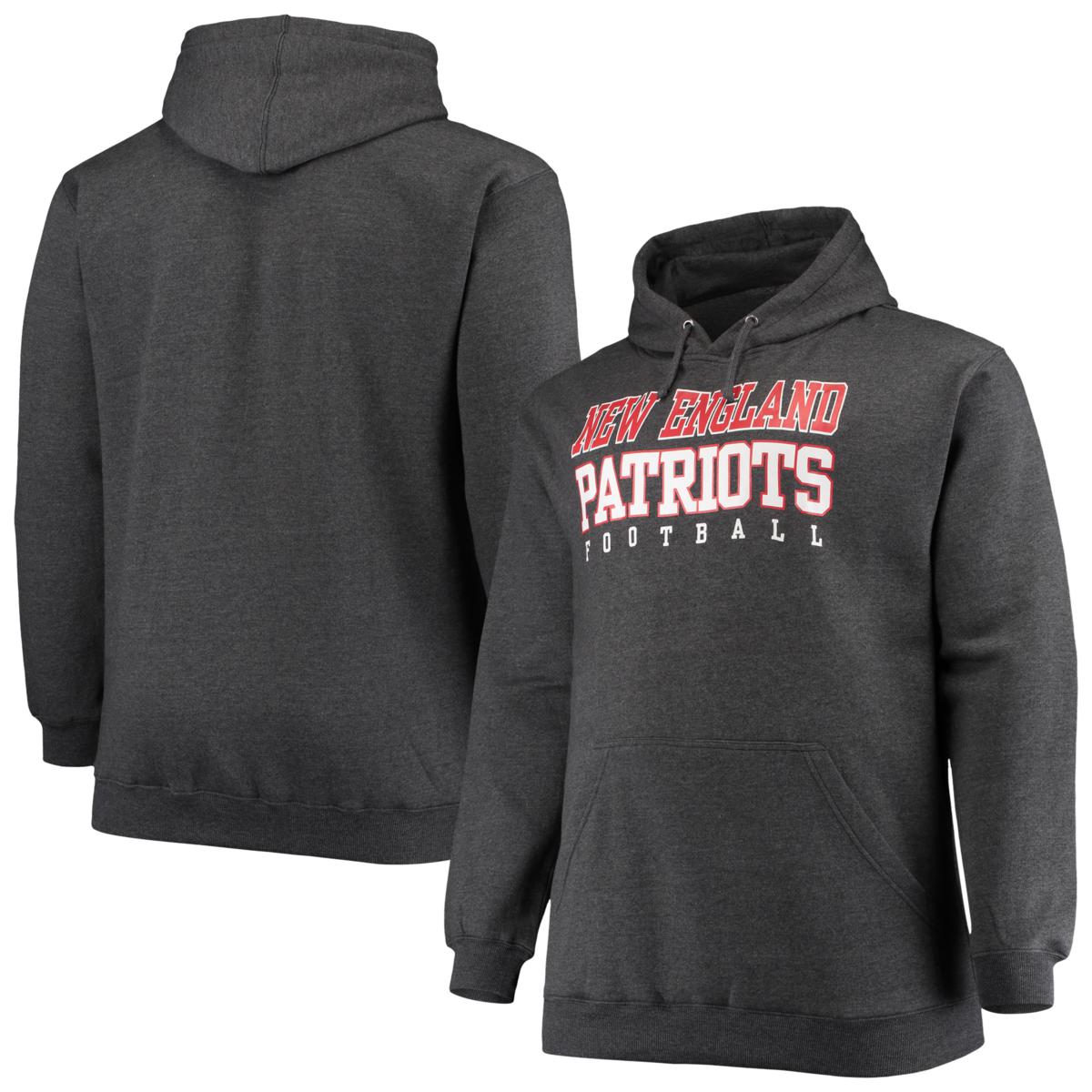 Big and sale tall patriots sweatshirt