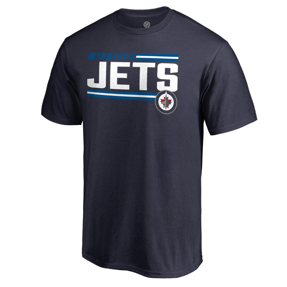 Men's Fanatics Branded Navy Winnipeg Jets Iconic Collection On Side ...