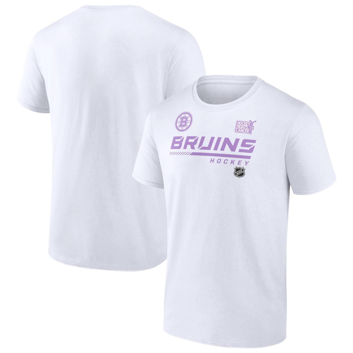 Boston bruins hockey sales fights cancer jersey