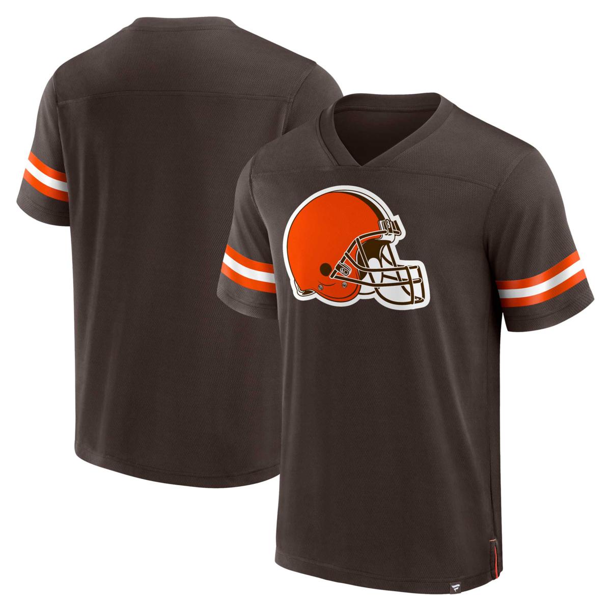 Design Cleveland Brown Uniforms NFL Cleveland Browns Brown Yardage