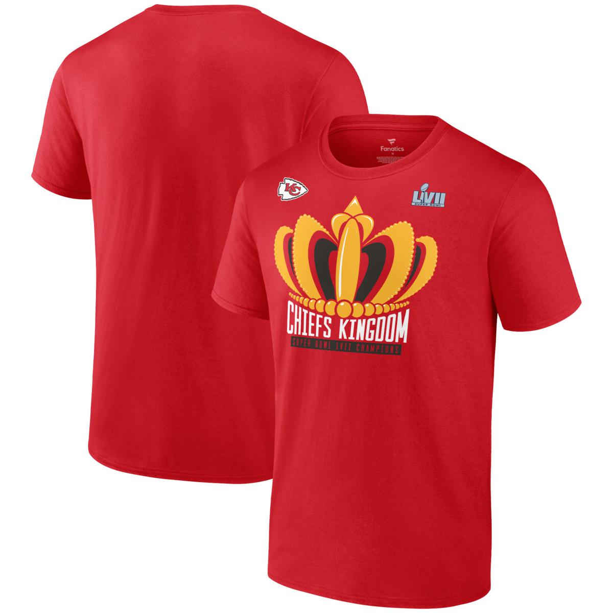 Men's Fanatics Red Kansas City Chiefs Super Bowl LVII Champions