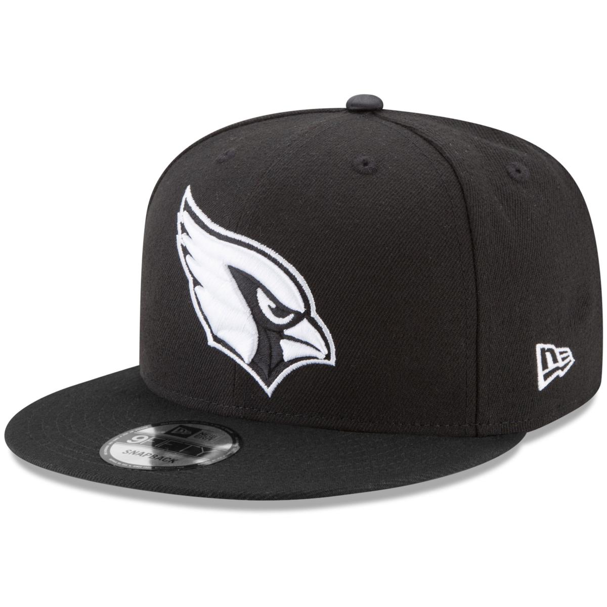 New Era 9FIFTY Arizona Cardinals Snapback Hat - Heather Grey, Black, White