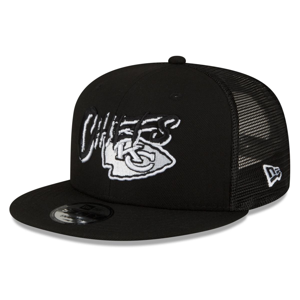 Kansas City Chiefs New Era Omaha 59FIFTY Fitted Hat - Black