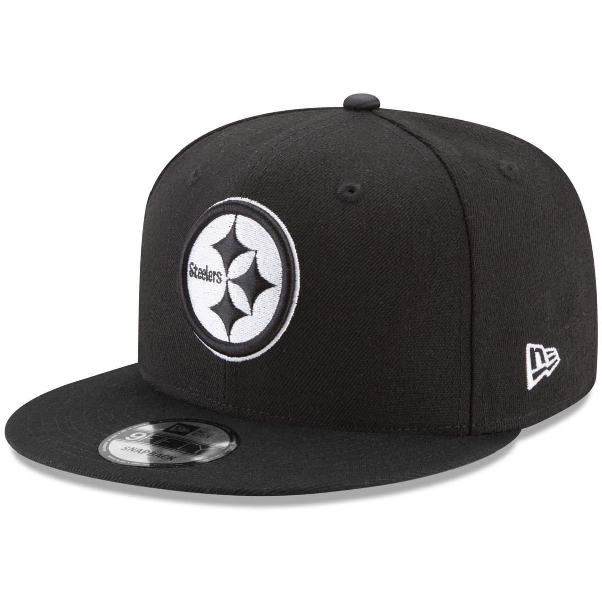 black pittsburgh steelers hat