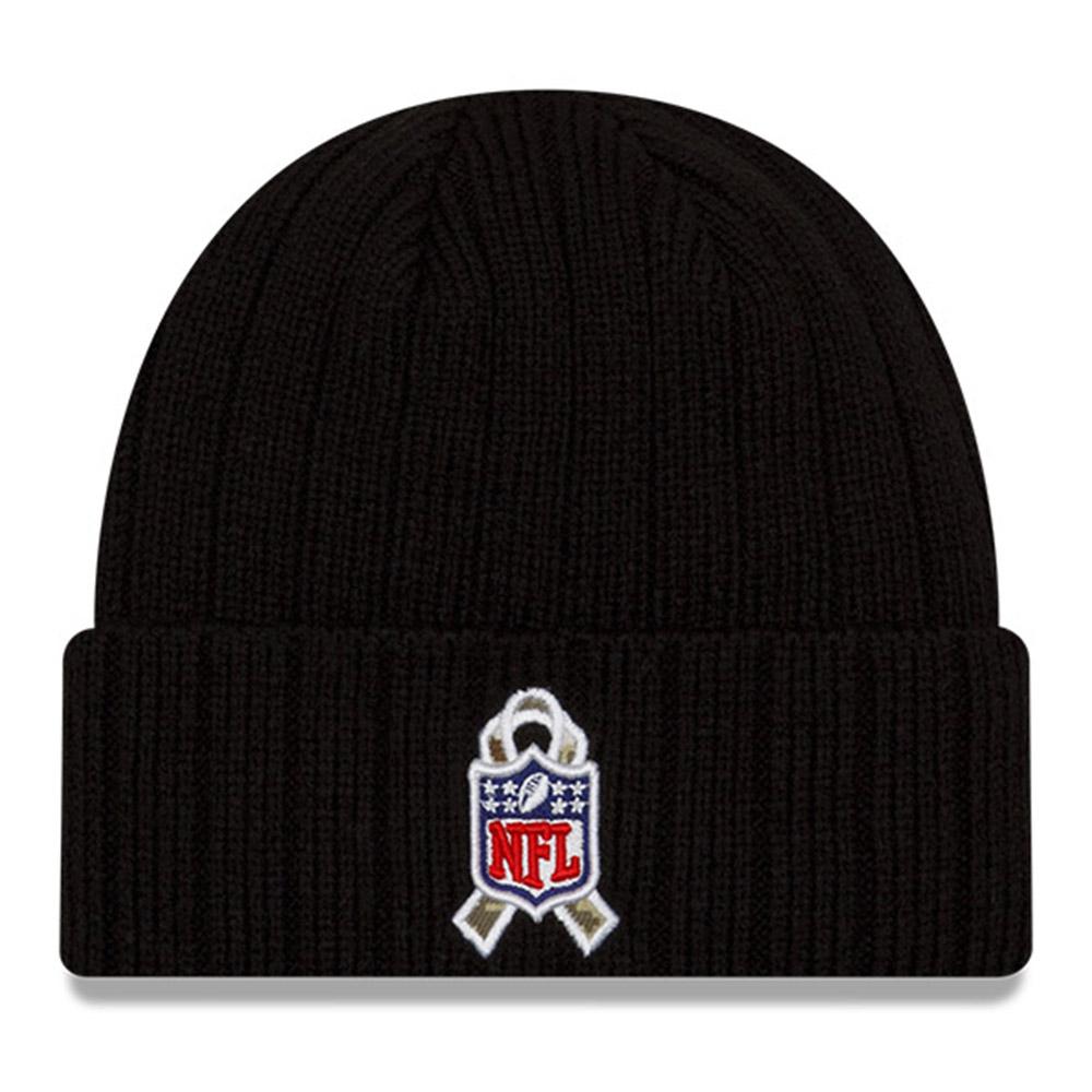 black seahawks beanie