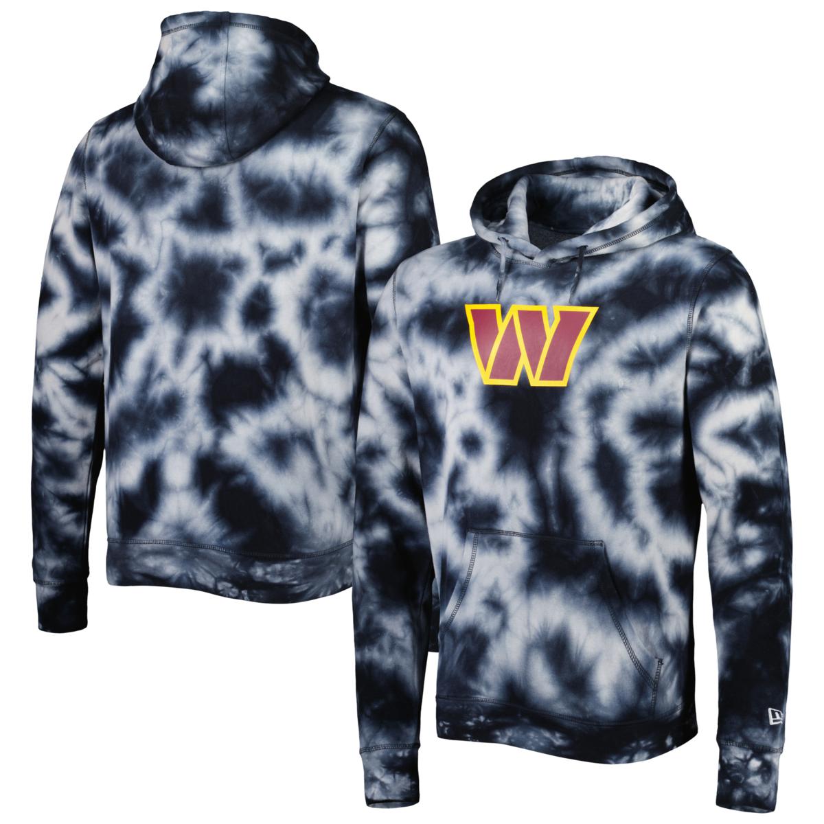 Men s New Era Team Tie Dye Pullover Hoodie