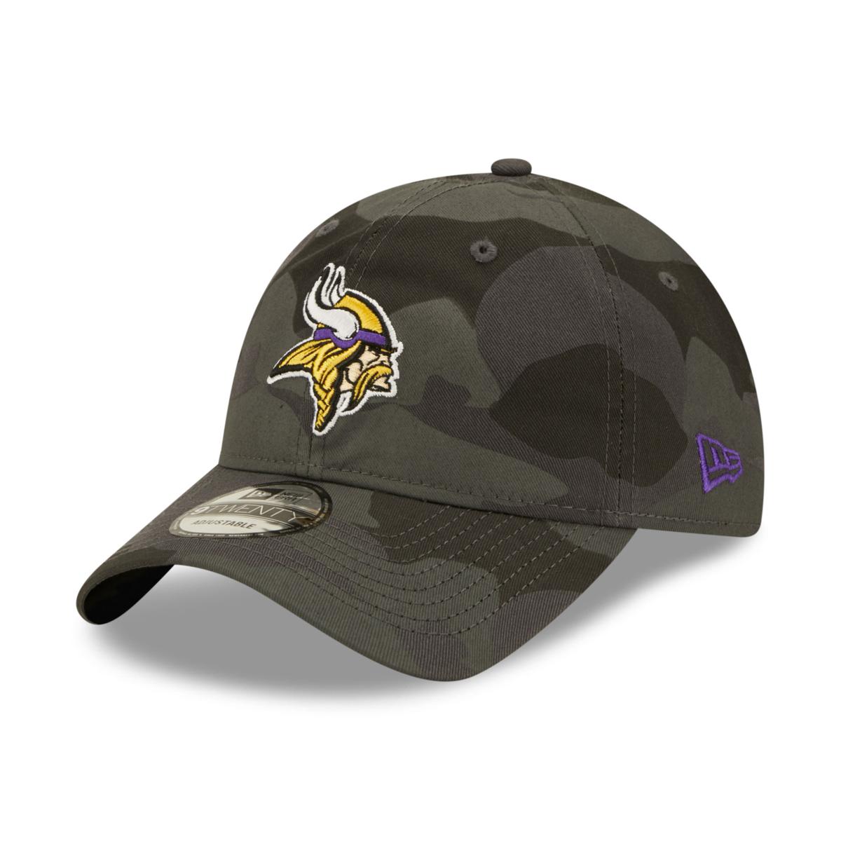 New Era Pittsburgh Steelers Camo Core Classic 9TWENTY 2.0 Adjustable Hat - Black, Black, Cotton, Size ADJ, Rally House