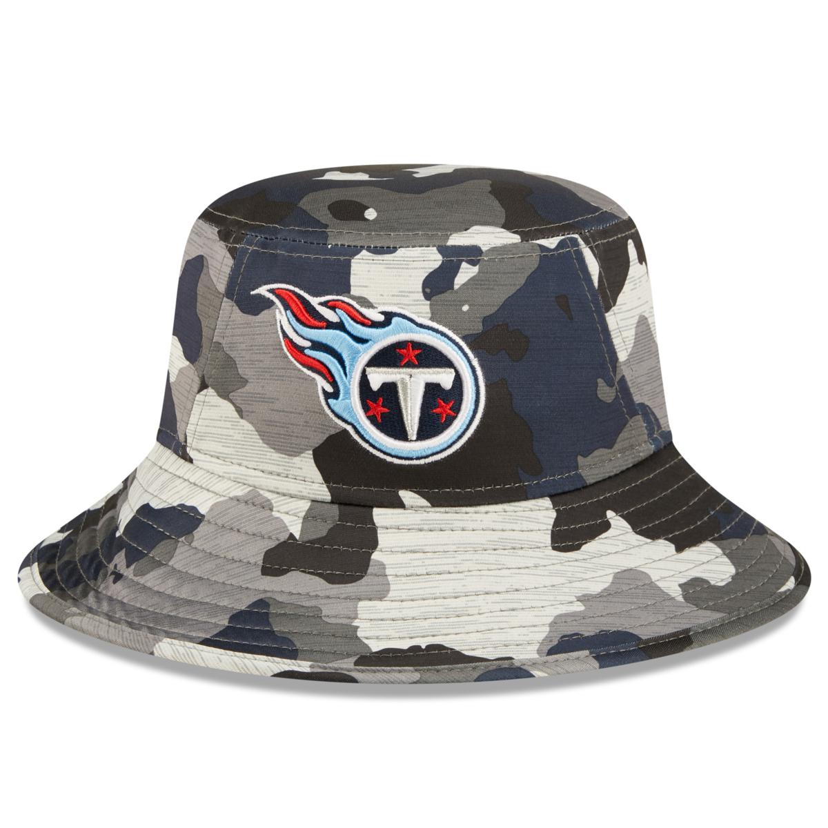 Dallas Cowboys New Era Reversible Bucket Hat - Navy/Camo